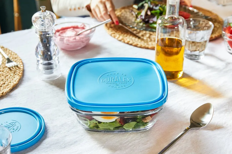 Duralex Professionnels De La Restauration|Kits>Freshbox - 6 Boites de conservation carrées multi-tailles