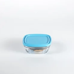 Duralex Professionnels De La Restauration|Boîtes Carrées>Freshbox - Boite de conservation carrée couvercle bleu 61cl