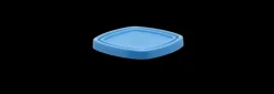 Duralex Professionnels De La Restauration|Couvercles>Freshbox - Couvercle Bleu carré - 9cm