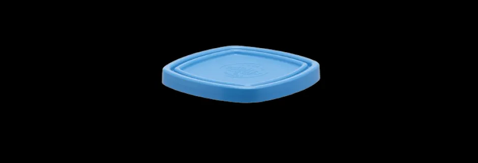 Duralex Professionnels De La Restauration|Couvercles>Freshbox - Couvercle Bleu carré - 9cm