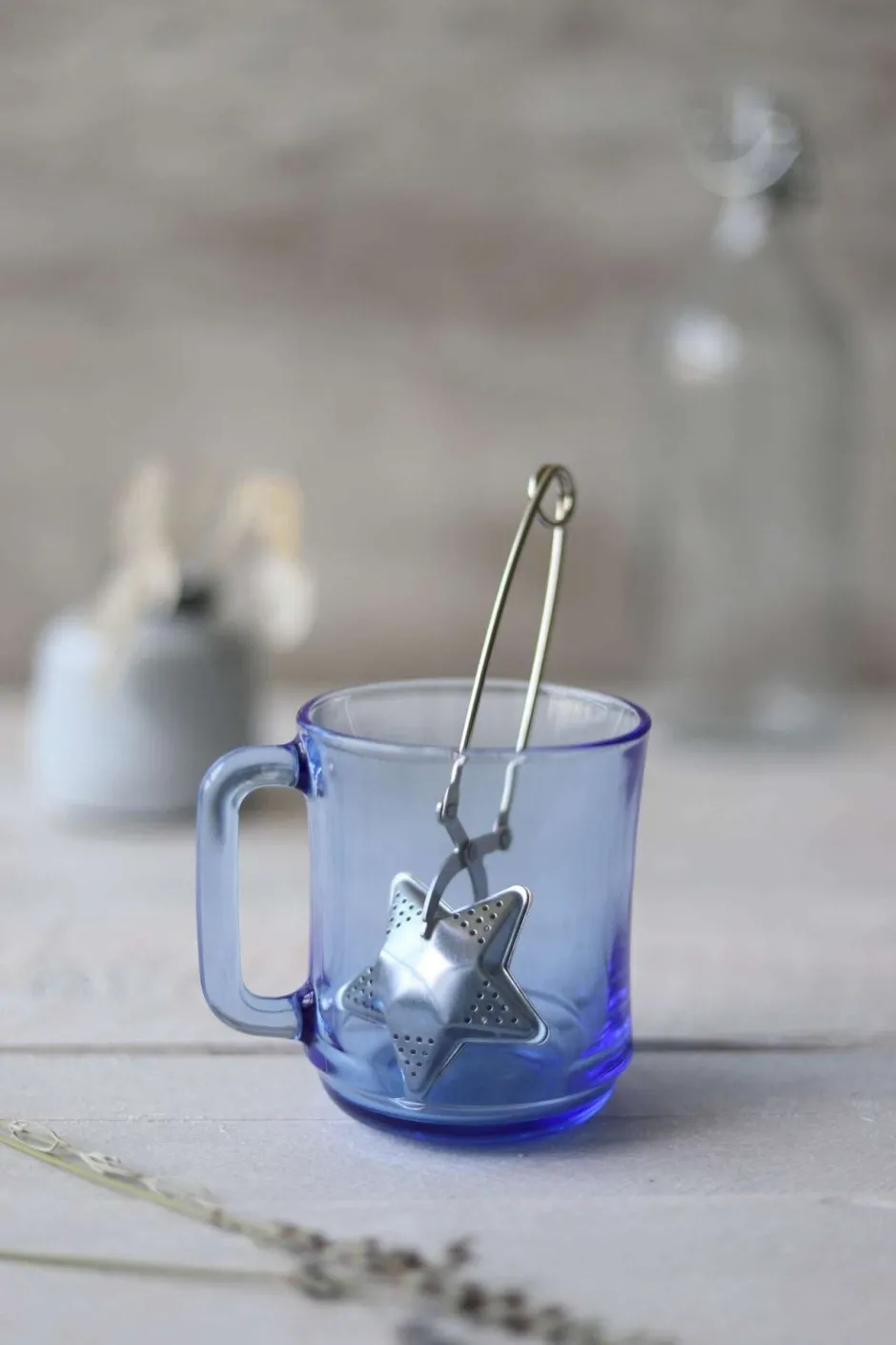 Duralex Professionnels De La Restauration|Mugs>Lys - Tasse en verre Bleu Marine 31 cl