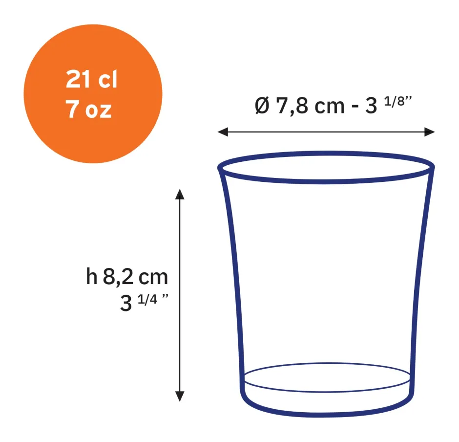 Duralex Professionnels De La Restauration|Verres À Eau>LYS - Verre Sépia 21cl