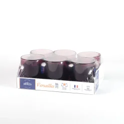 Duralex Professionnels De La Restauration|Mugs>Versailles - Mug en verre Prune 26 cl